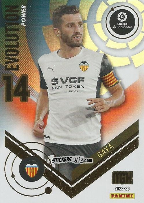 Figurina Gayá - Liga 2022-2023. Megacracks n. P387 - Panini