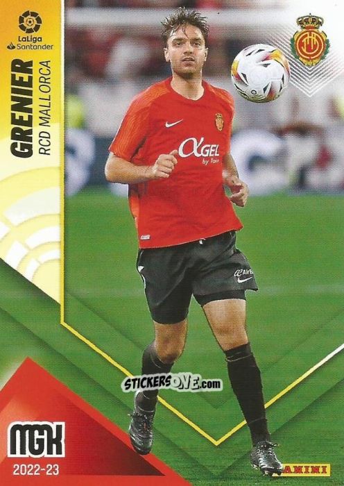 Figurina Grenier - Liga 2022-2023. Megacracks n. 234 - Panini