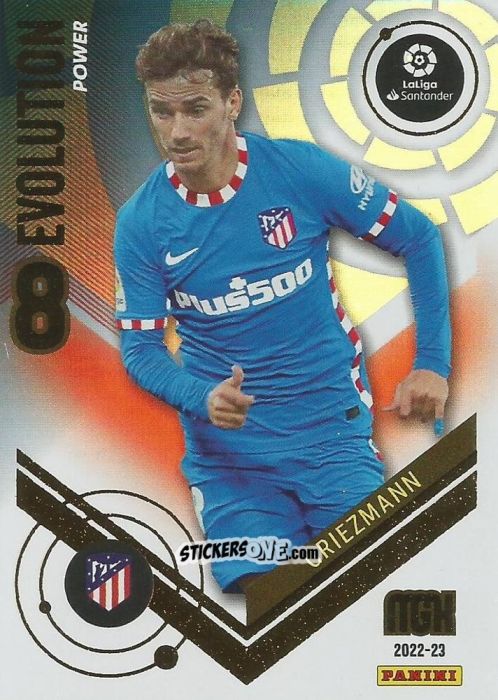 Sticker Griezmann - Liga 2022-2023. Megacracks n. P388 - Panini
