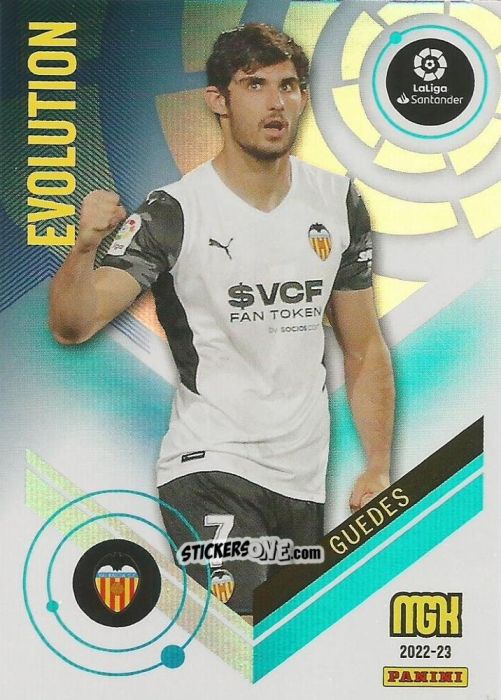 Cromo Guedes - Liga 2022-2023. Megacracks n. 389 - Panini