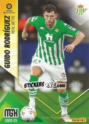 Cromo Guido Rodríguez - Liga 2022-2023. Megacracks n. 91 - Panini