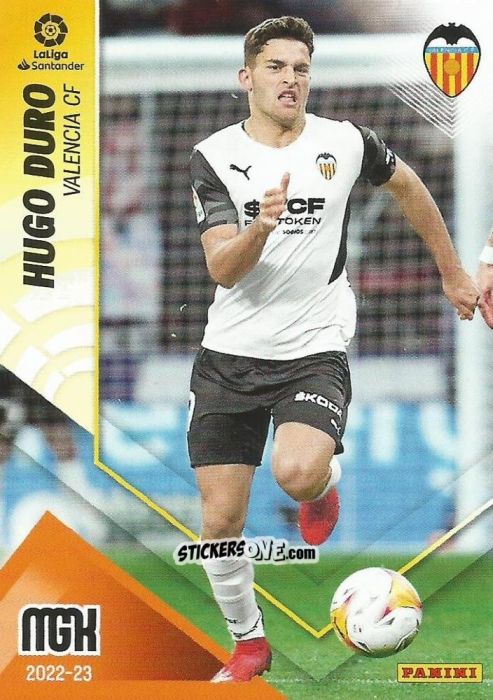 Cromo Hugo Duro - Liga 2022-2023. Megacracks n. 332 - Panini