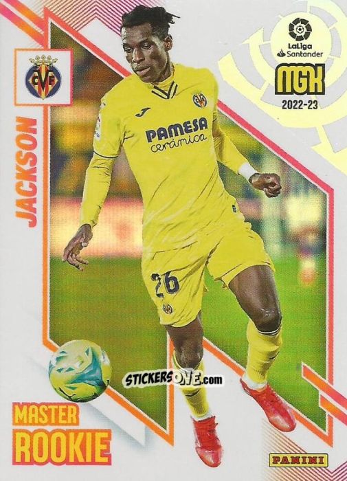 Cromo Jackson - Liga 2022-2023. Megacracks n. 417 - Panini