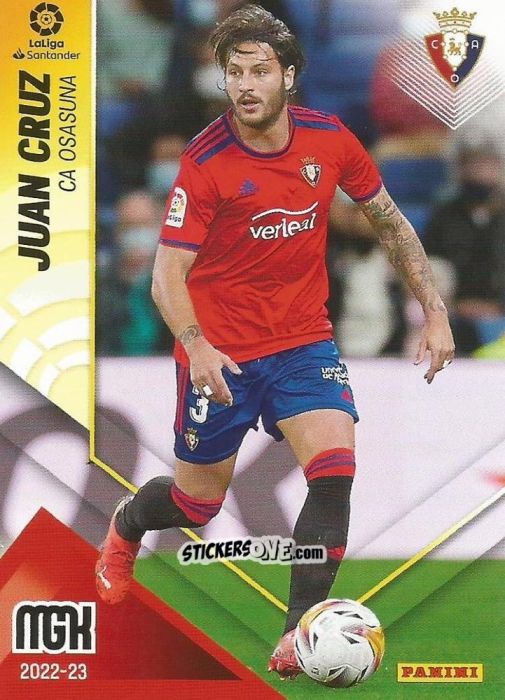 Figurina Juan Cruz - Liga 2022-2023. Megacracks n. 251 - Panini