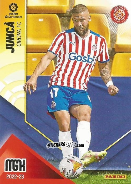Figurina Junca - Liga 2022-2023. Megacracks n. 198 - Panini