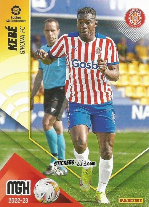 Cromo Kebé - Liga 2022-2023. Megacracks n. 199 - Panini