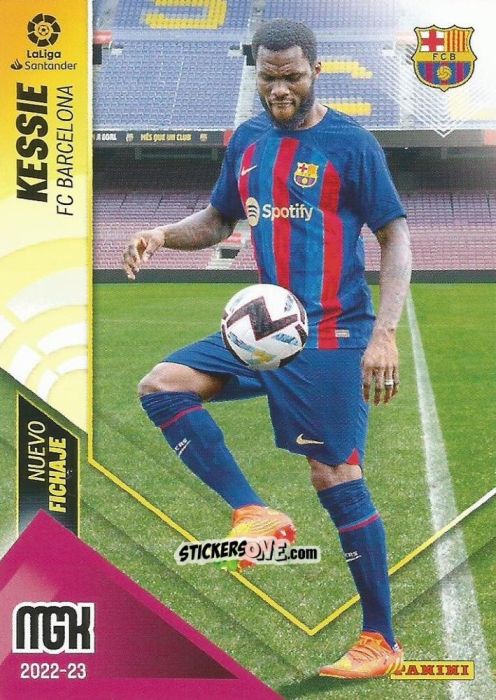 Cromo Kessie - Liga 2022-2023. Megacracks n. 434 - Panini