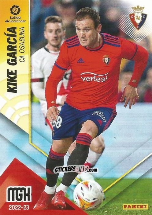Figurina Kike García - Liga 2022-2023. Megacracks n. 260 - Panini