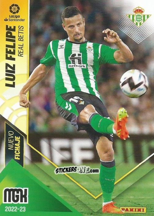 Sticker Luiz Felipe - Liga 2022-2023. Megacracks n. 450 - Panini