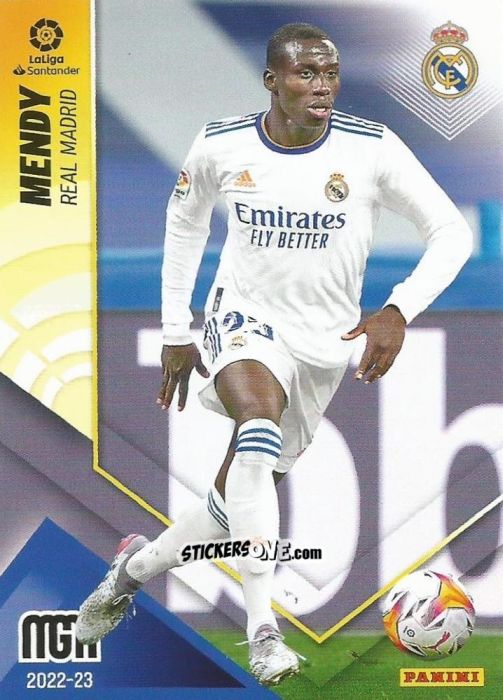 Sticker Mendy - Liga 2022-2023. Megacracks n. 215 - Panini