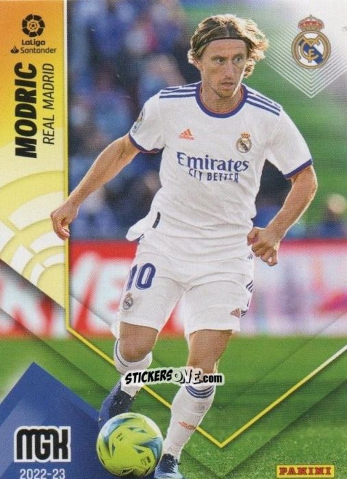 Cromo Modric - Liga 2022-2023. Megacracks n. 219 - Panini