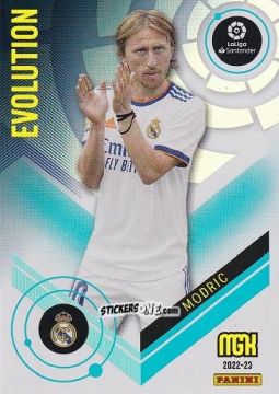 Cromo Modrić - Liga 2022-2023. Megacracks n. 395 - Panini