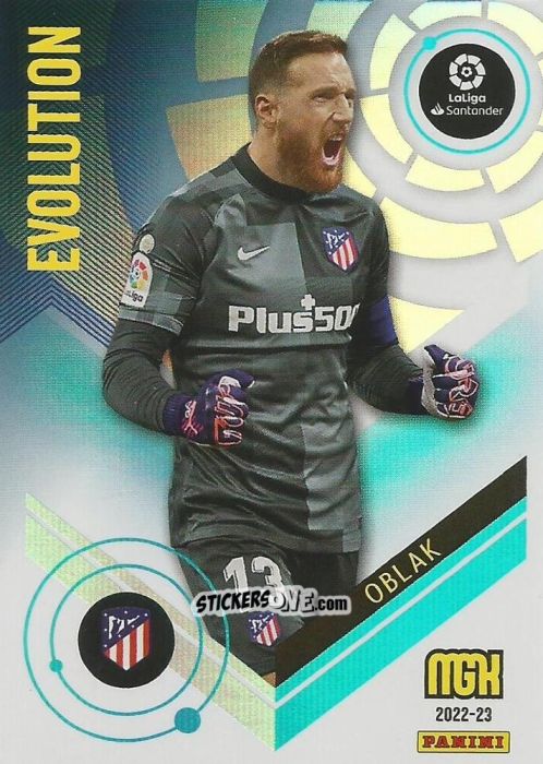 Sticker Oblak - Liga 2022-2023. Megacracks n. 397 - Panini