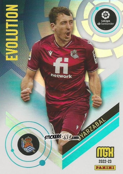 Figurina Oyarzabal - Liga 2022-2023. Megacracks n. 398 - Panini