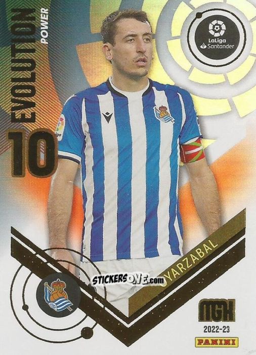 Sticker Oyarzabal - Liga 2022-2023. Megacracks n. P398 - Panini