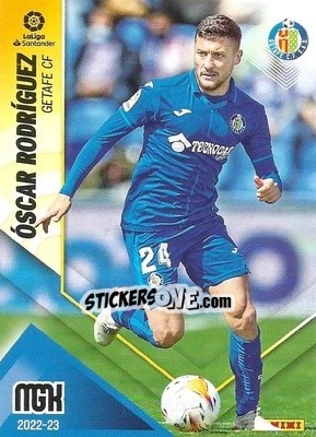 Figurina Óscar Rodríguez - Liga 2022-2023. Megacracks n. 186 - Panini