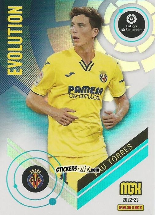 Sticker Pau Torres - Liga 2022-2023. Megacracks n. 399 - Panini
