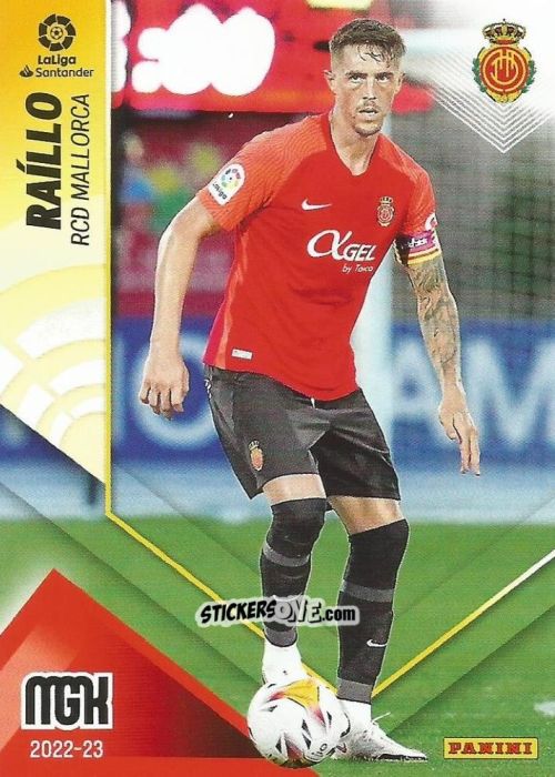 Figurina Raillo - Liga 2022-2023. Megacracks n. 232 - Panini