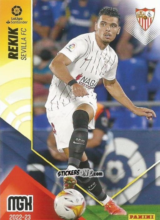 Figurina Rekik - Liga 2022-2023. Megacracks n. 304 - Panini