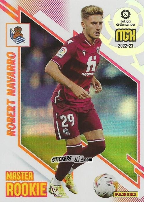 Sticker Robert Navarro - Liga 2022-2023. Megacracks n. 429 - Panini