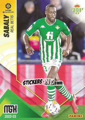 Figurina Sabaly - Liga 2022-2023. Megacracks n. 85 - Panini