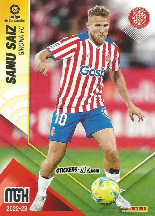 Cromo Samu Saiz - Liga 2022-2023. Megacracks n. 205 - Panini