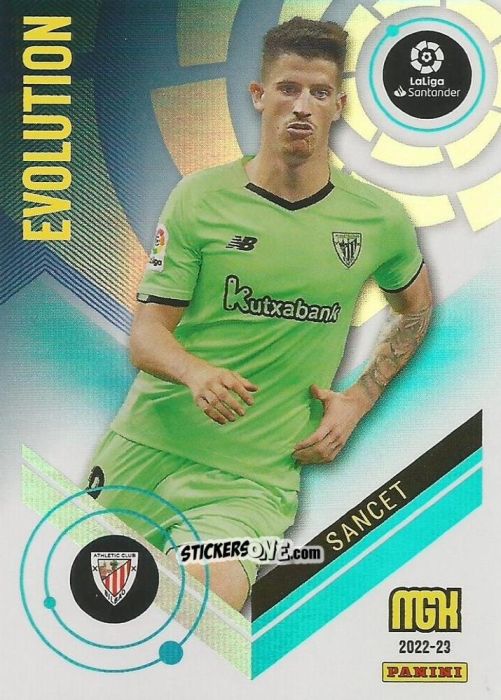 Cromo Sancet - Liga 2022-2023. Megacracks n. 400 - Panini