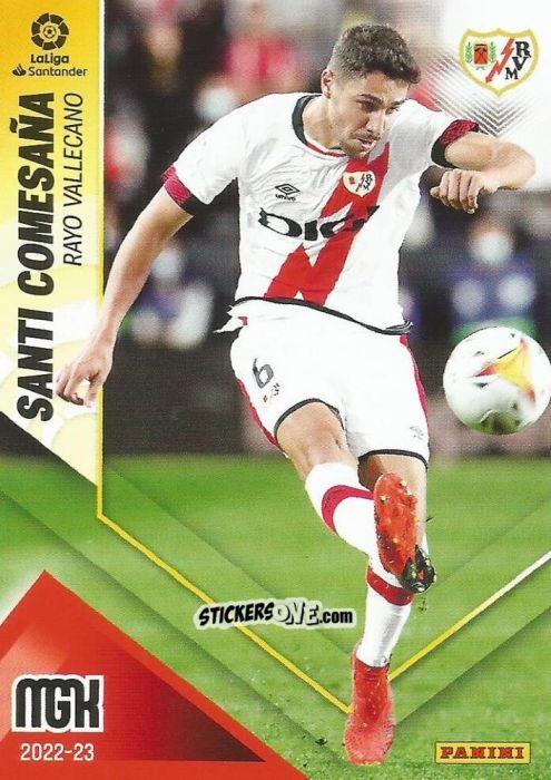 Figurina Santi Comesaña - Liga 2022-2023. Megacracks n. 271 - Panini