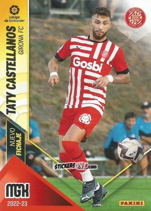 Sticker Taty Castellanos - Liga 2022-2023. Megacracks n. 440 - Panini