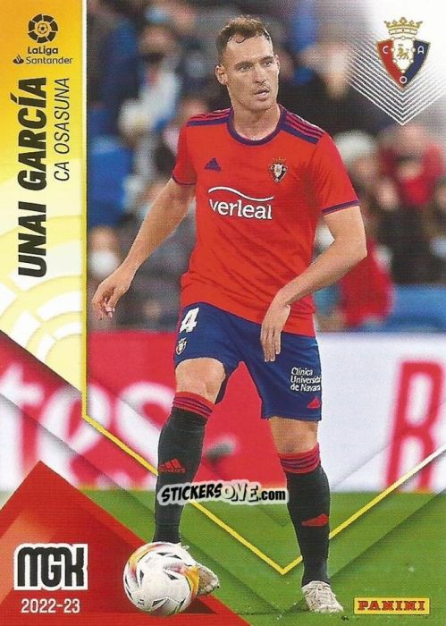 Figurina Unai García - Liga 2022-2023. Megacracks n. 250 - Panini