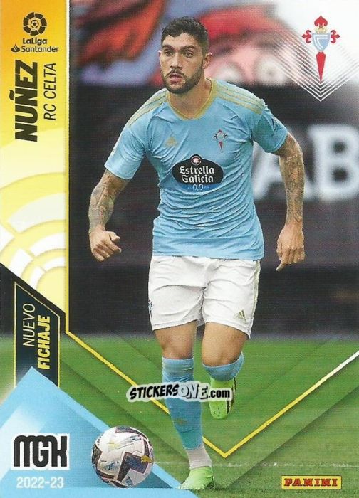 Figurina Unai Núñez - Liga 2022-2023. Megacracks n. 451 - Panini