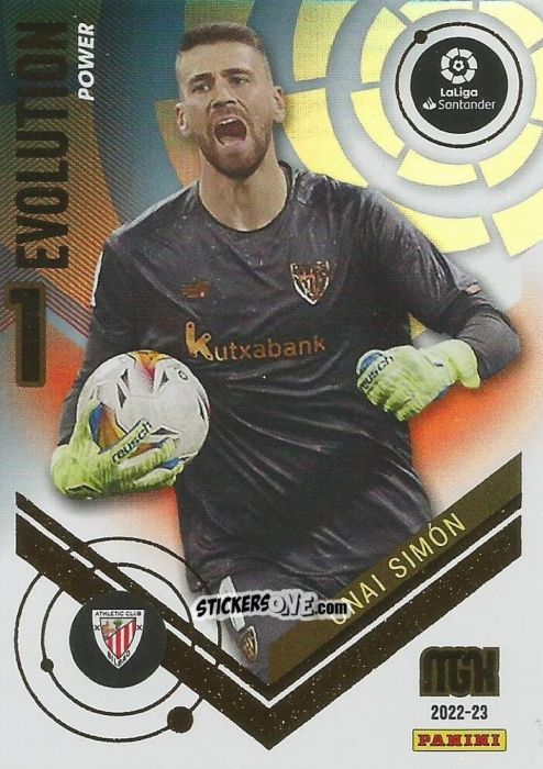 Figurina Unai Símon - Liga 2022-2023. Megacracks n. P402 - Panini