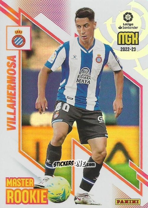 Figurina Dani Villahermosa - Liga 2022-2023. Megacracks n. 432 - Panini