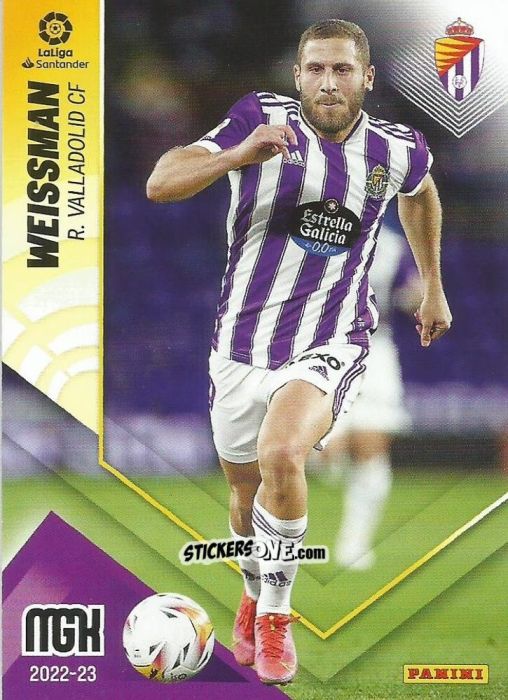 Sticker Weissman - Liga 2022-2023. Megacracks n. 349 - Panini