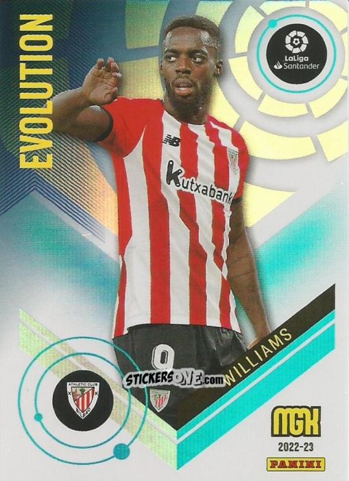 Figurina Williams - Liga 2022-2023. Megacracks n. 404 - Panini