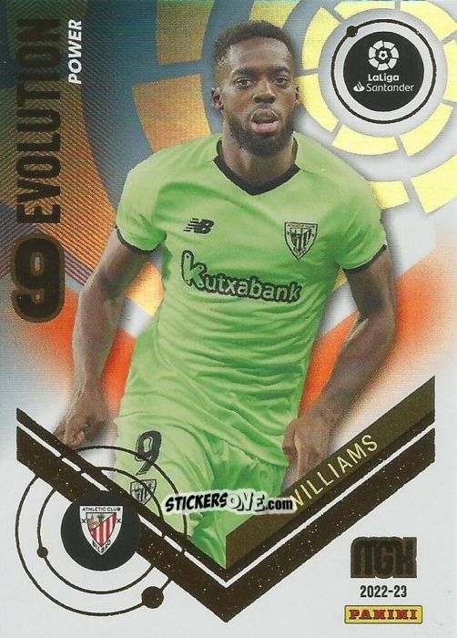 Figurina Williams - Liga 2022-2023. Megacracks n. P404 - Panini