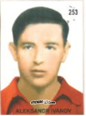 Cromo Aleksandr Ivanov - Campeonato Mundial de Futbol 1958 Suecia n. 253 - IMPORTADORES PERUANOS