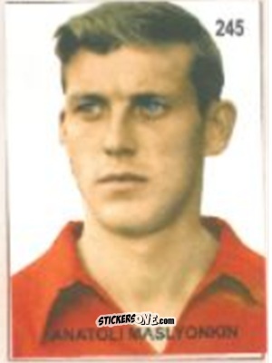 Sticker Anatoli Maslyonkin - Campeonato Mundial de Futbol 1958 Suecia n. 245 - IMPORTADORES PERUANOS