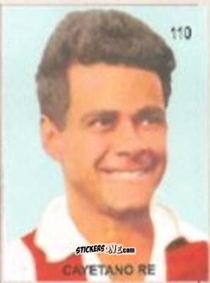 Sticker Cayetano Ré - Campeonato Mundial de Futbol 1958 Suecia n. 110 - IMPORTADORES PERUANOS