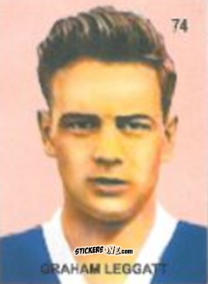 Sticker Graham Leggatt - Campeonato Mundial de Futbol 1958 Suecia n. 74 - IMPORTADORES PERUANOS