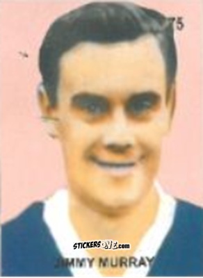 Sticker Jimmy Murray - Campeonato Mundial de Futbol 1958 Suecia n. 75 - IMPORTADORES PERUANOS