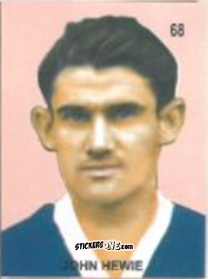 Cromo John Hewie - Campeonato Mundial de Futbol 1958 Suecia n. 68 - IMPORTADORES PERUANOS