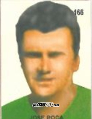 Figurina José Roca - Campeonato Mundial de Futbol 1958 Suecia n. 166 - IMPORTADORES PERUANOS