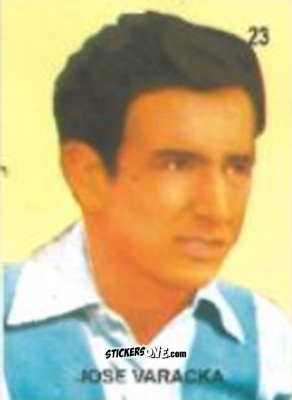 Sticker Jose Vatacka - Campeonato Mundial de Futbol 1958 Suecia n. 23 - IMPORTADORES PERUANOS