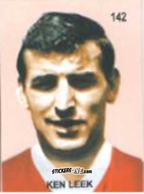Figurina Ken Leek - Campeonato Mundial de Futbol 1958 Suecia n. 142 - IMPORTADORES PERUANOS