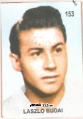 Cromo László Budai - Campeonato Mundial de Futbol 1958 Suecia n. 153 - IMPORTADORES PERUANOS