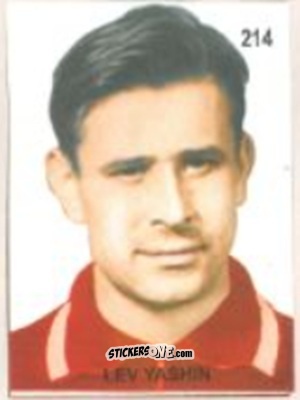 Sticker Lev Yashin - Campeonato Mundial de Futbol 1958 Suecia n. 241 - IMPORTADORES PERUANOS
