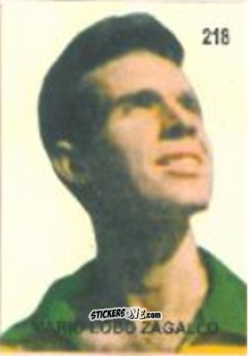 Cromo Mário Zagallo - Campeonato Mundial de Futbol 1958 Suecia n. 218 - IMPORTADORES PERUANOS
