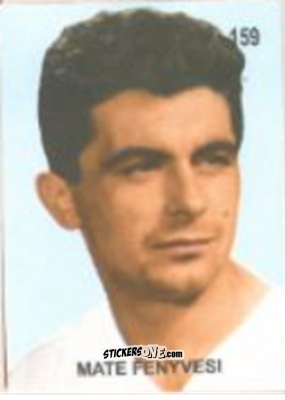 Cromo Máté Fenyvesi - Campeonato Mundial de Futbol 1958 Suecia n. 159 - IMPORTADORES PERUANOS