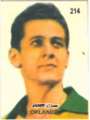 Sticker Orlando - Campeonato Mundial de Futbol 1958 Suecia n. 214 - IMPORTADORES PERUANOS